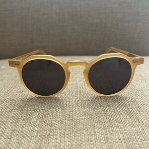GRO eyewear - honey yellow sunglasses
